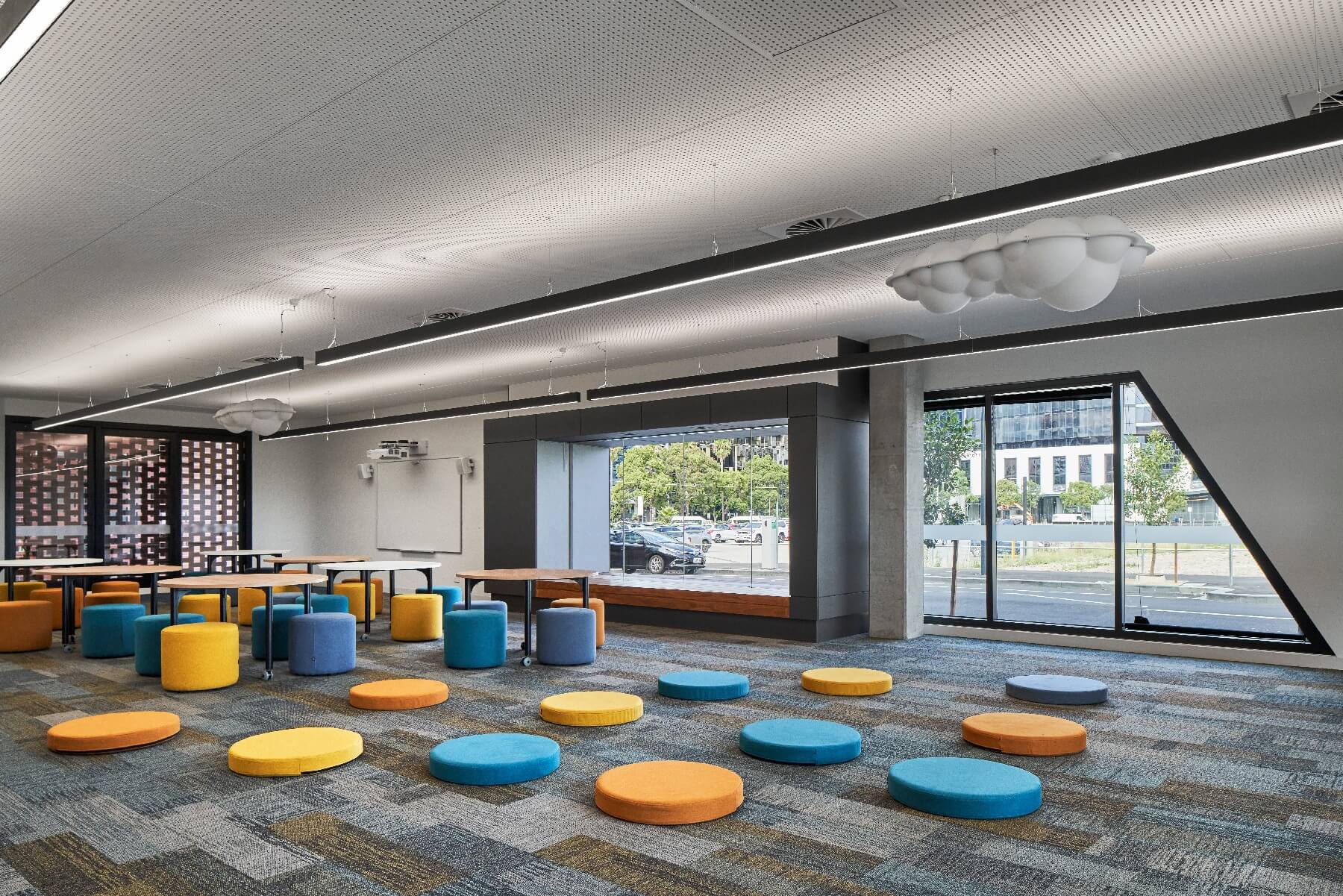 Docklands Primary School Vertical School Classroom Docklands Primary School Vertical School Classroom
