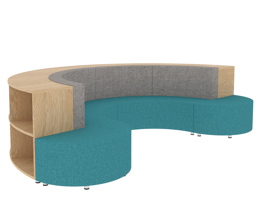 Habitat Modular Sofa for Schools by VE Furniture