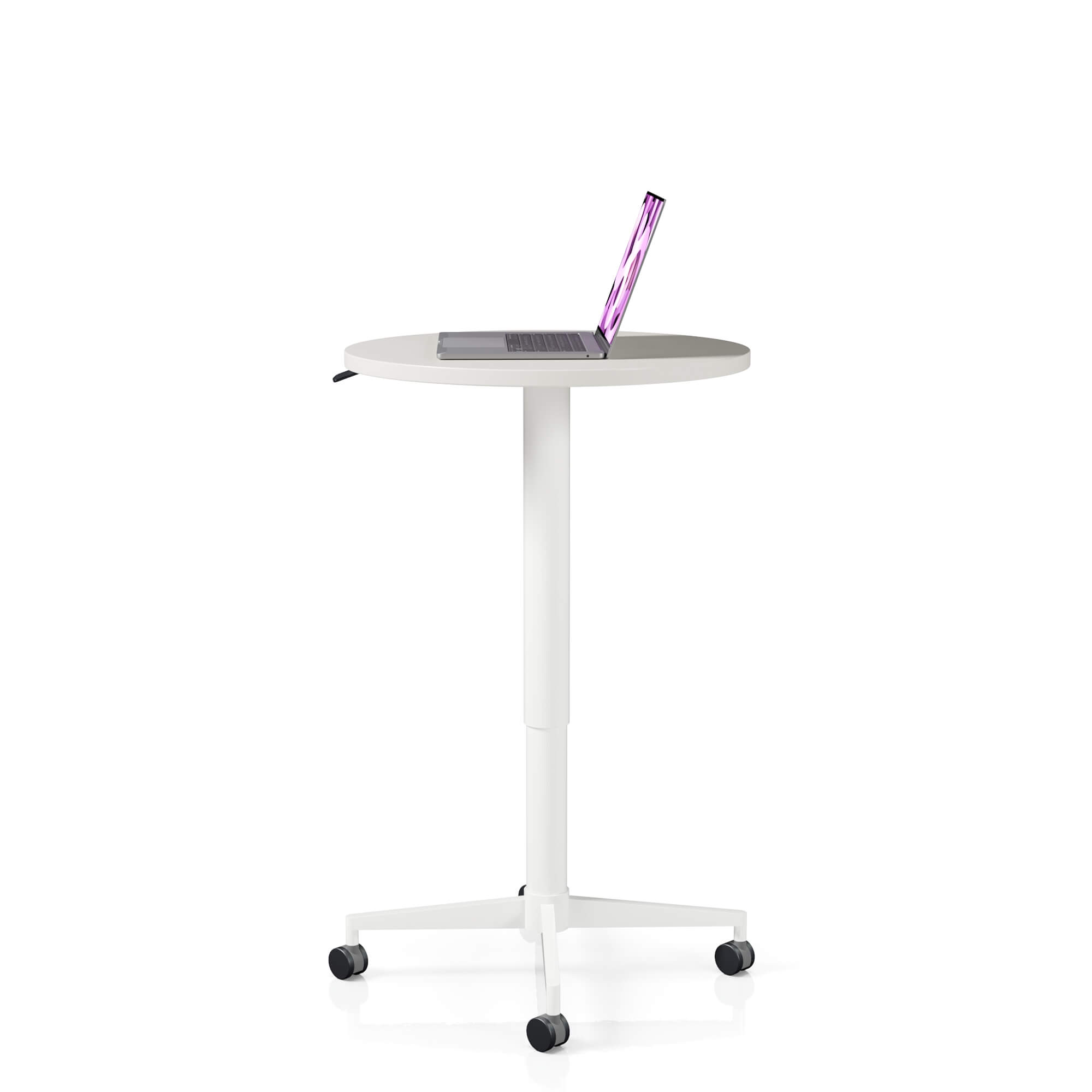 Pillar Round Height-adjustable Table — Pillar Round Table