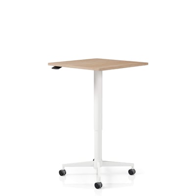 Pillar Square Height-adjustable Table