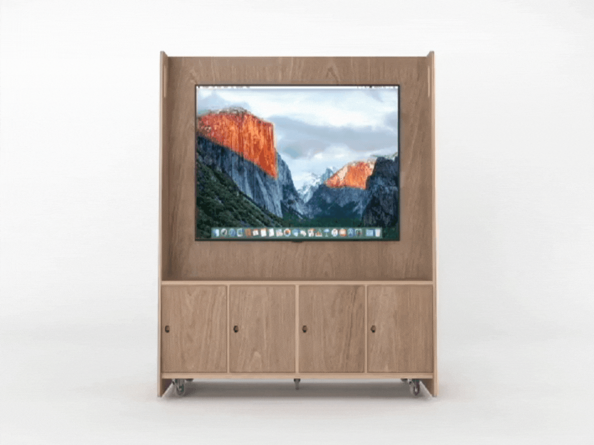 ScribbleView Mobile Media Cart