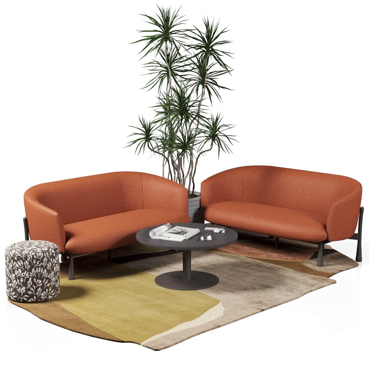 Cosmos 2 Seater Lounge — Lounge