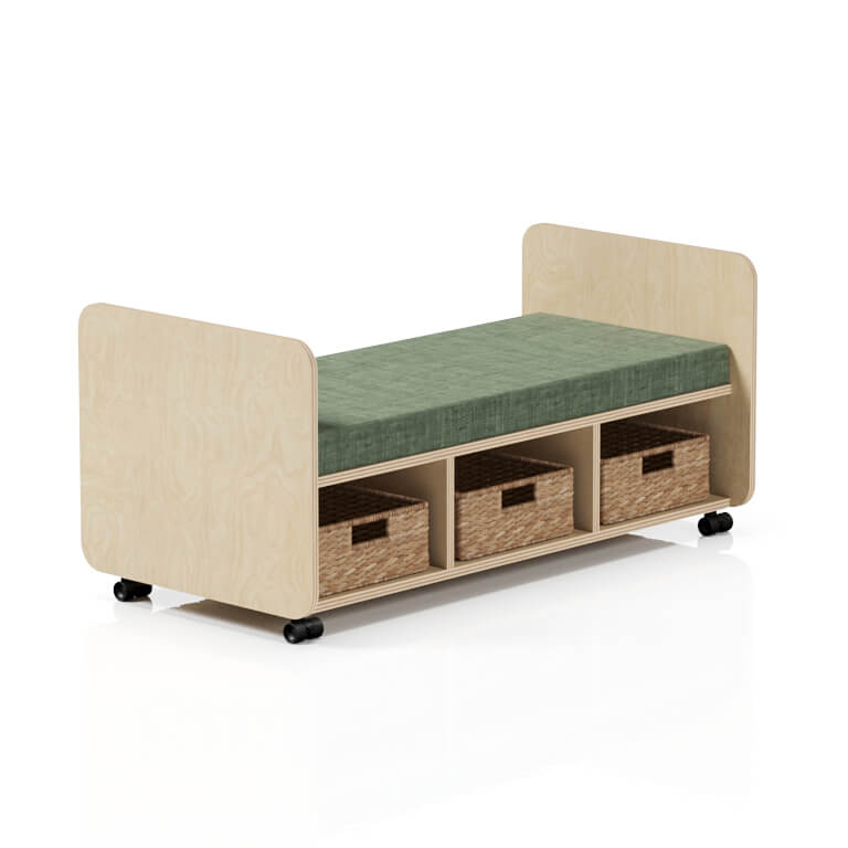 Nordic Linea Bench Seat — Early Learning Range