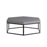 Elements Air Hexagon Ottoman — Elements Hex Modular Lounge: Slate