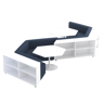 Elements Pingo — Elements Pingo Modular Lounge: Abyss