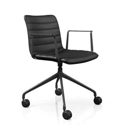 Flow Swivel Chair with Arms
