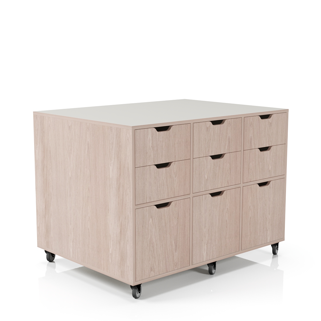 Fusion Multi Drawer Unit Storage Unit by VE Furniture