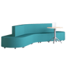 Habitat Boomerang Lounge — Habitat Boomerang Modular Lounge: Oasis