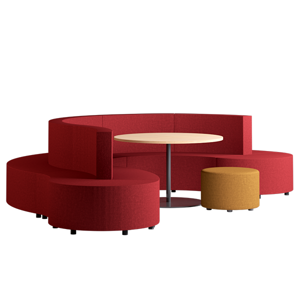 Habitat Modular Lounge seating for libraries, staff rooms and breakout spaces in schools and offices