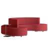 Habitat Den D3 Lounge — Habitat D3 Modular Lounge: Persian
