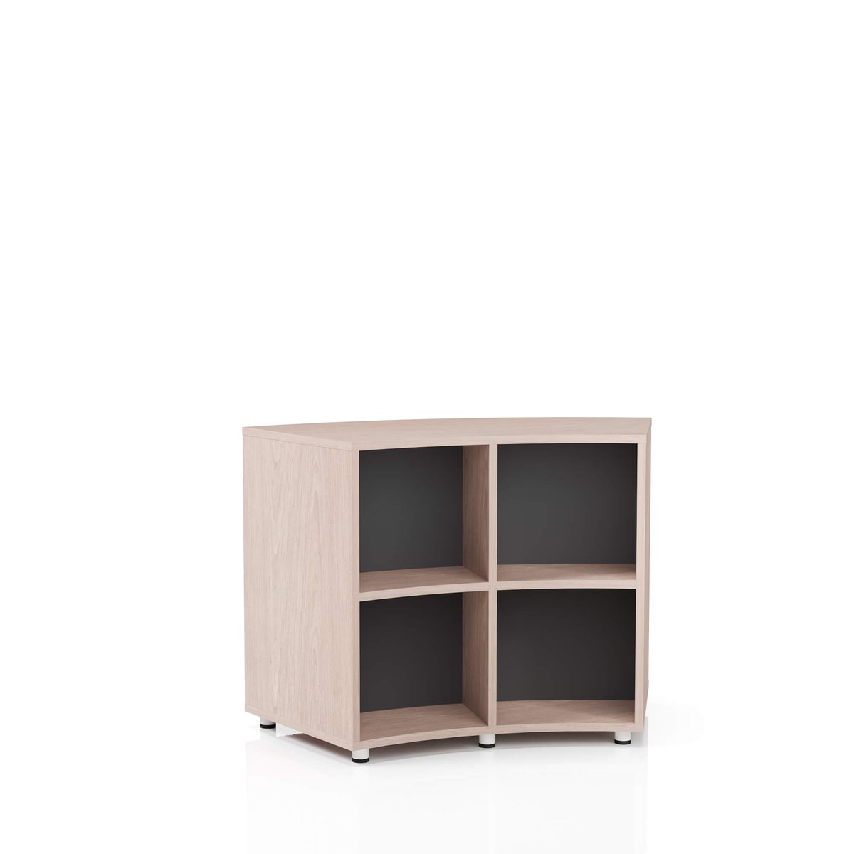 Inform 900 Curved Bookcase — Double-sided Bookcase