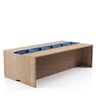 Island Linea  720 Low Table — Island Bench with Tote Boxes