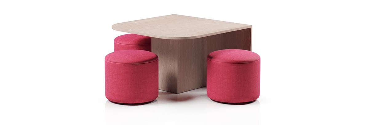 Island Curve  720 Low Table