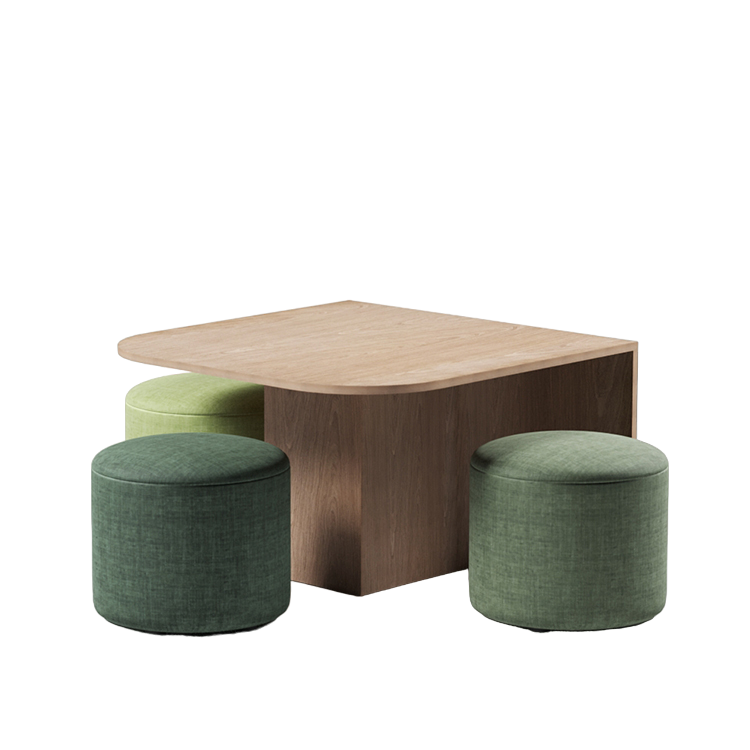 Large Island tables for schools and offices, perfect for breakout spaces, brainstorming and group work