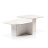 Island Curve  Tectonic Table — ISL007-L-WHT