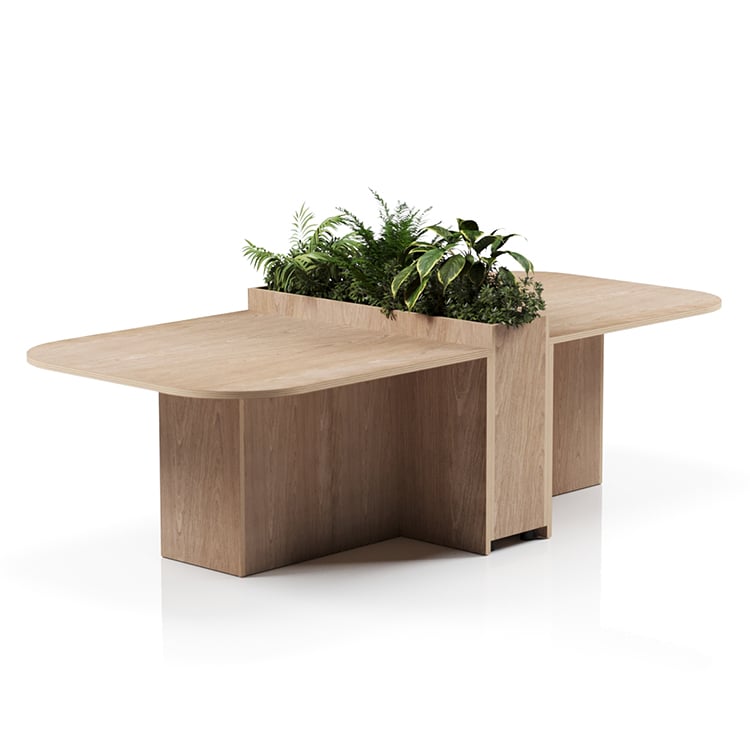 Island Curve Pangea Table — Collaborative Table