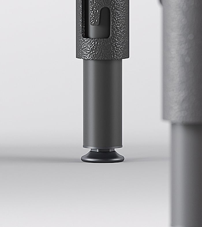 Stay Steady and Level Across a Variety of Floor Surfaces