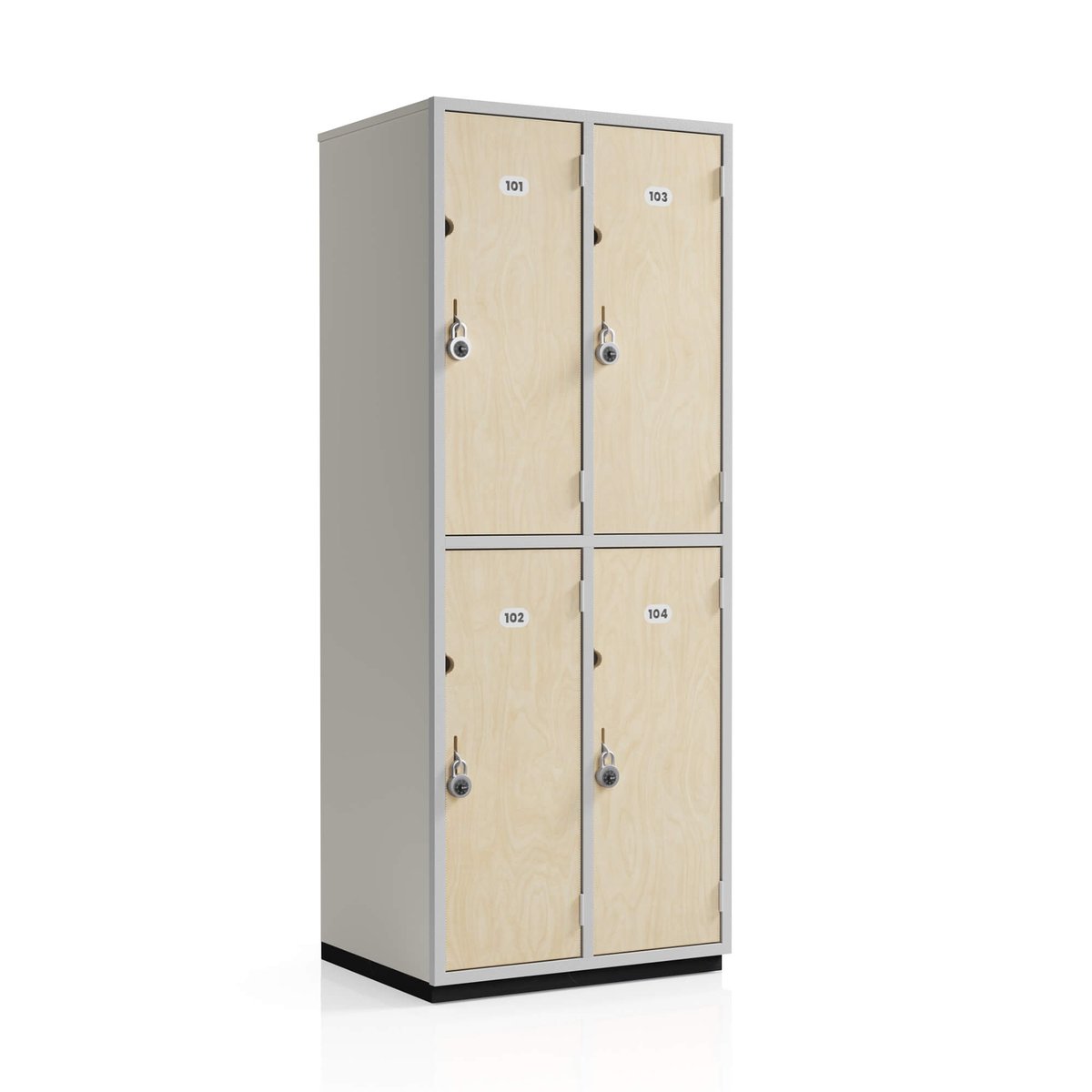 Secure It Full Height Lockers — Modular Steel Frame MDF Lockers