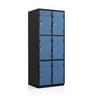 6-Door Double Bay Locker Sale — Secure It 6 Door Locker