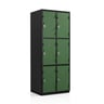 6-Door Double Bay Locker Sale — Secure It 6 Door Locker