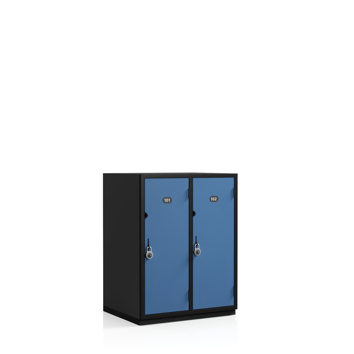 Secure It Half Height Lockers — Modular Steel Frame MDF Lockers