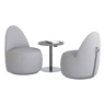 Mako Lounge Chair — Mako Lounge Chair: Mushroom