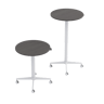 Pillar Round Height-adjustable Table — Pillar Table: Round
