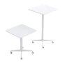 Pillar Square Height-adjustable Table — Pillar Table: Square