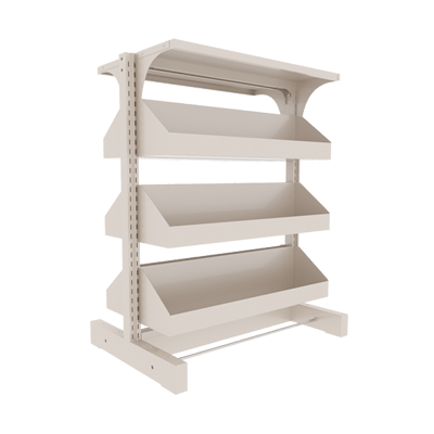 Optima Double Sided Shelving: Mini 