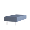Origami Bench Ottoman — Origami Bench Modular Lounge: Abyss