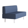 Origami Fullback Sofa — Origami Sofa Modular Lounge: Abyss