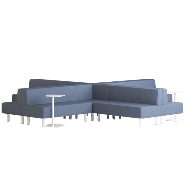 Origami Suru Lounge — Modular Lounge Setting