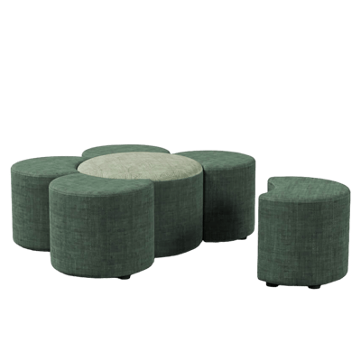 Dandelion Ottoman Set