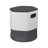 Hexa Bobble Tilt Stool — Hexa Bobble: Charcoal