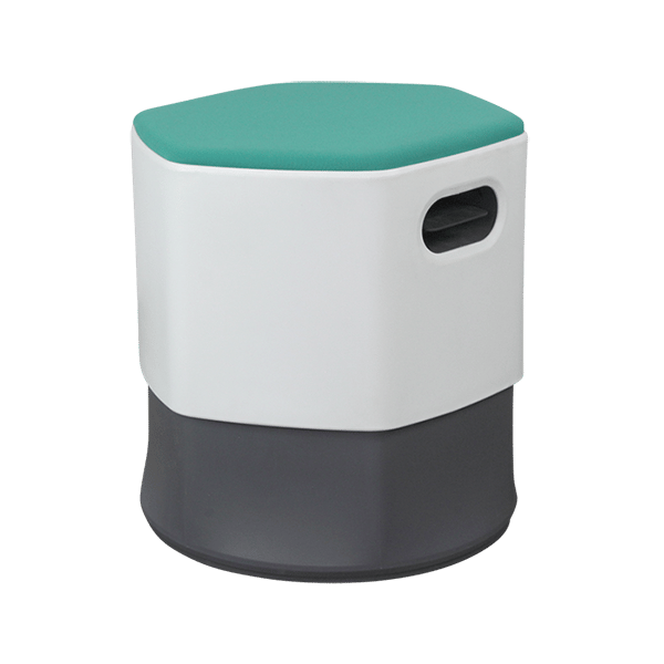 Hexa Bobble Tilt Stool — Low Stool
