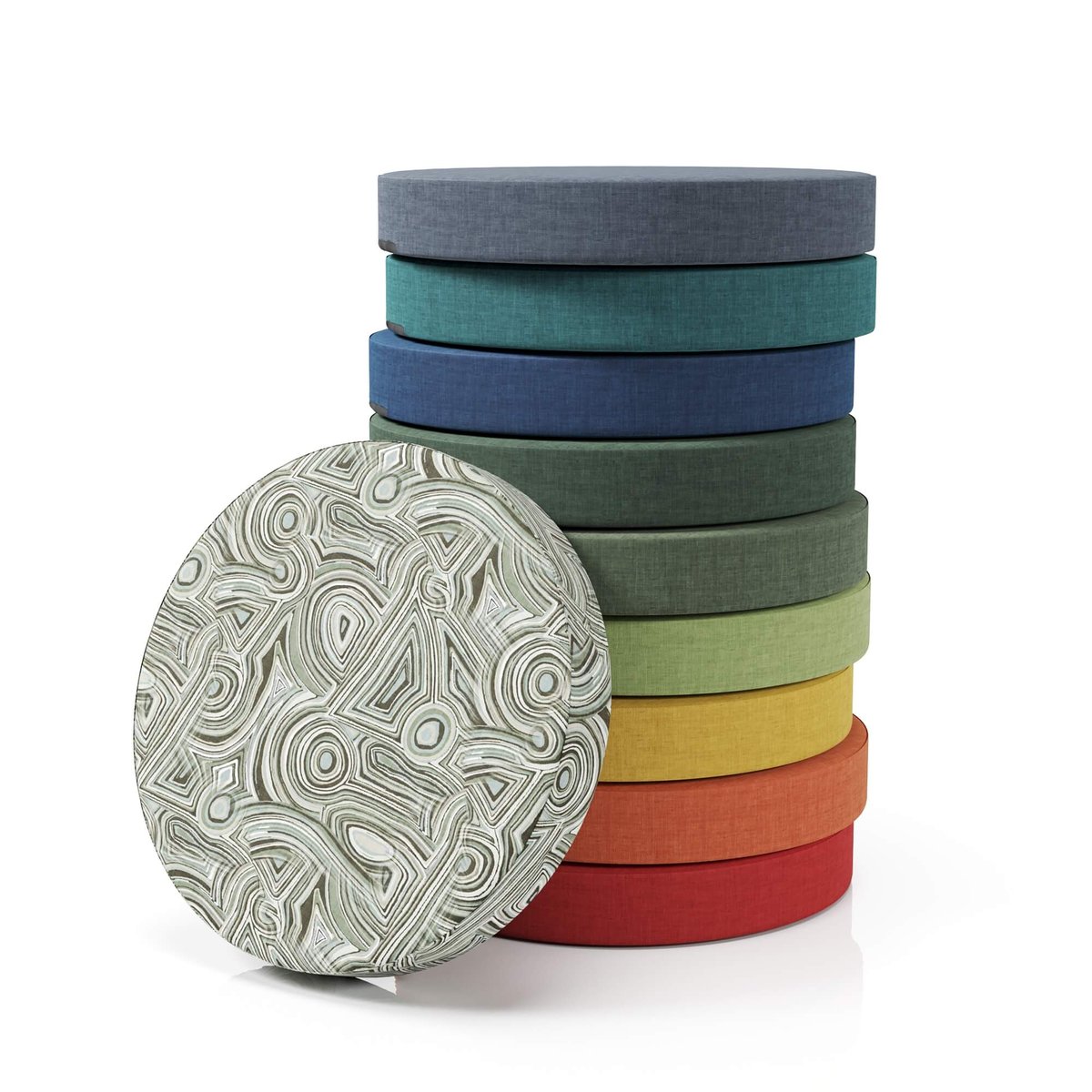 Lilypad Round Cushion — Floor Cushion