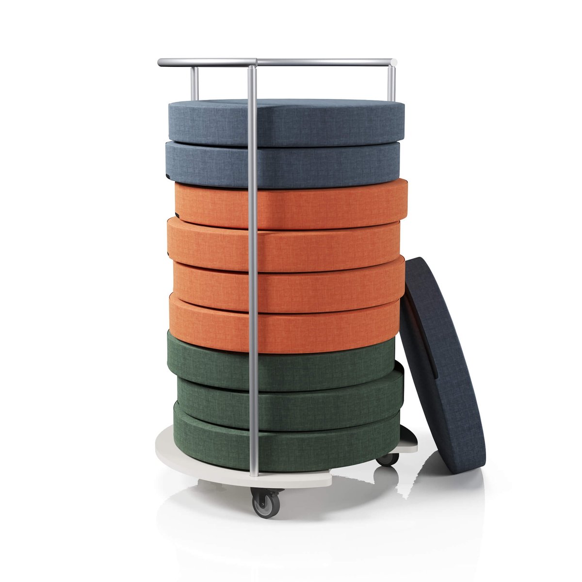 Lilypad Round Trolley — Cushion Trolley