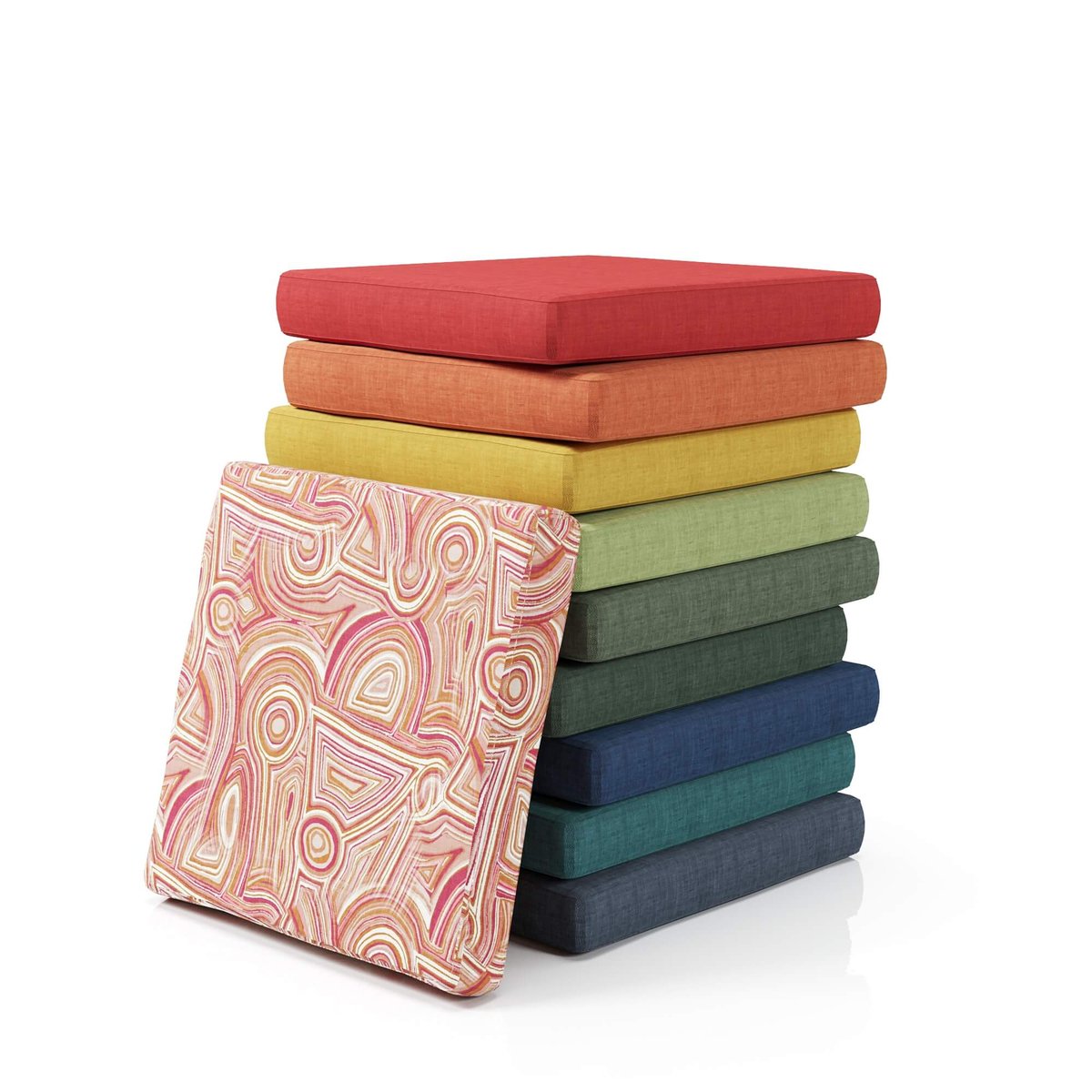 Lilypad Square Cushion — Floor Cushion