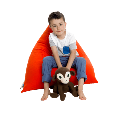 Mini Pyramid Beanbag