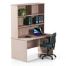 Planke Desk — Planke Desk + Hutch