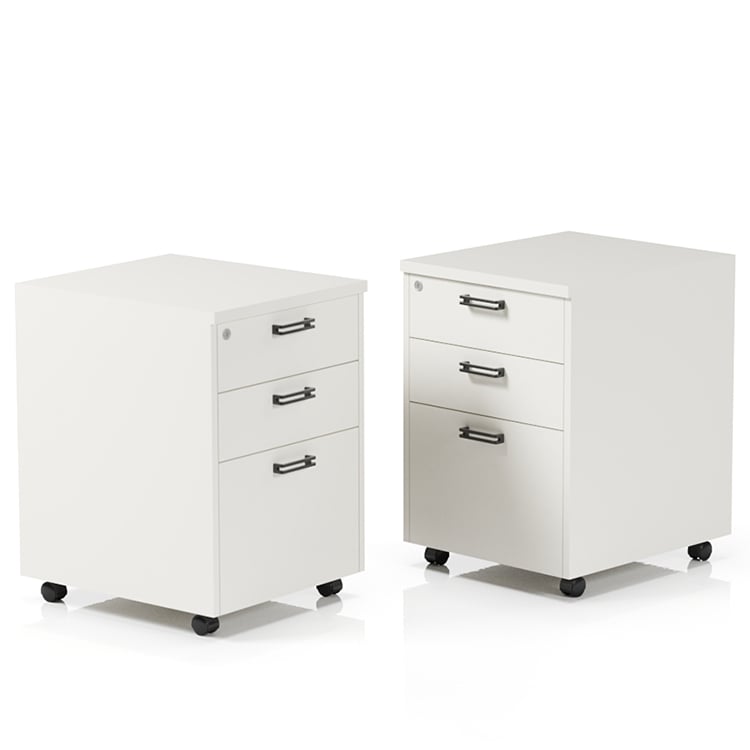 Planke Mobile Pedestal — Storage Unit