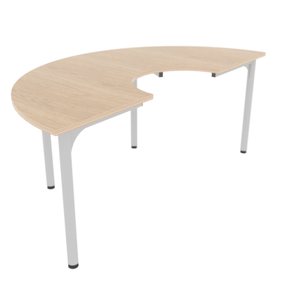 Podz Arc Table: Fixed