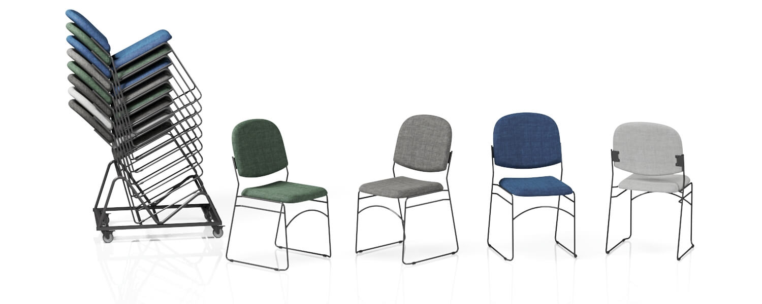 Rod Stacking Chair