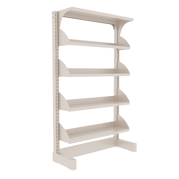 Optima 1575 Midi — Single-sided Shelving System