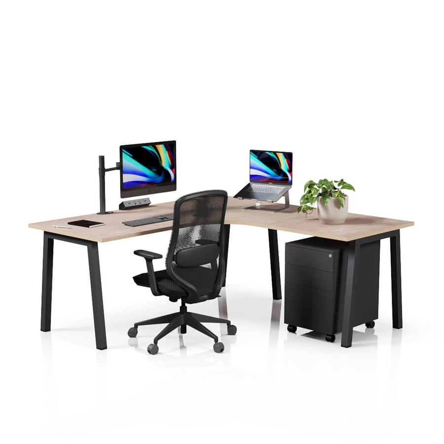 Shinto S1 L-Shaped Desk — Corner Desk