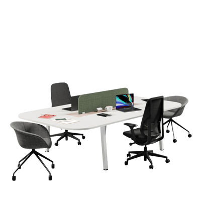 Shinto S2 Duo 2-Person Workstation