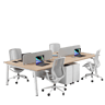 Shinto S2 Quad 4-Person Workstation — Shinto S2 Quad 4-Person Workstation
