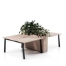 Shinto S2 Bloom 4-Person Workstation — Shinto S2 Bloom 4-Person Workstation