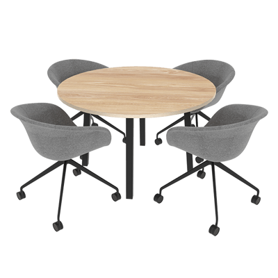 Shinto Round: Natural Oak