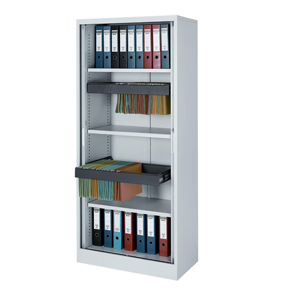 Ergo Steel Tambour Cabinet — Tambour Cabinet